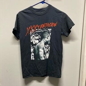 Black and red XXXTentacion tee